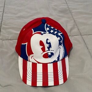 Disney Red and Blue Kids Hat with Character Design